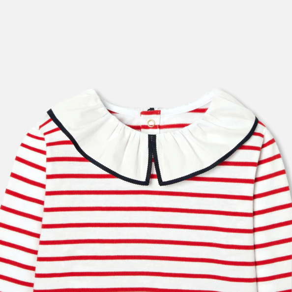 T-shirt rayé enfant fille