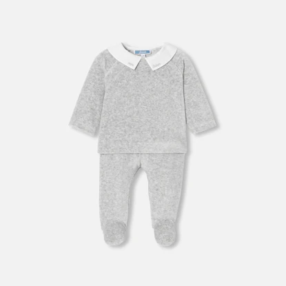 Ensemble confort bébé en velours