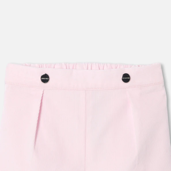 Short bébé fille en velours