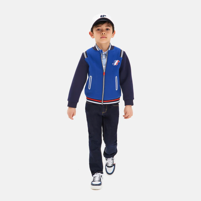 Cardigan esprit Teddy enfant garçon