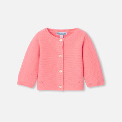 Cardigan bébé fille en cachemire