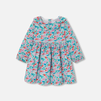 Robe bébé fille en Tissu Liberty