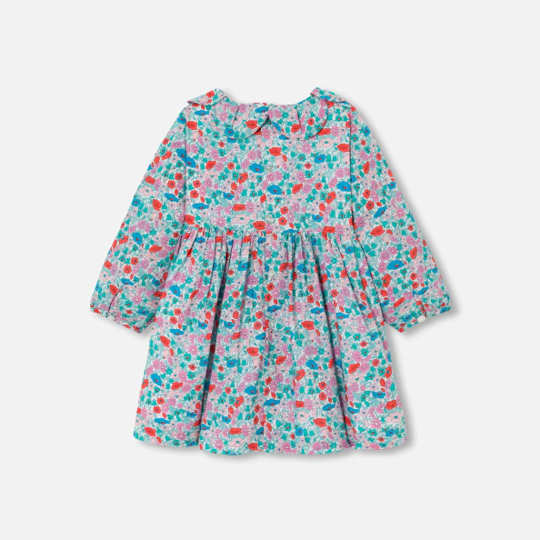 Robe bébé fille en Tissu Liberty