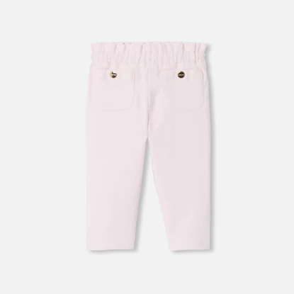 Pantalon bébé fille en velours