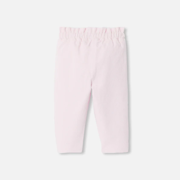 Pantalon bébé fille en velours