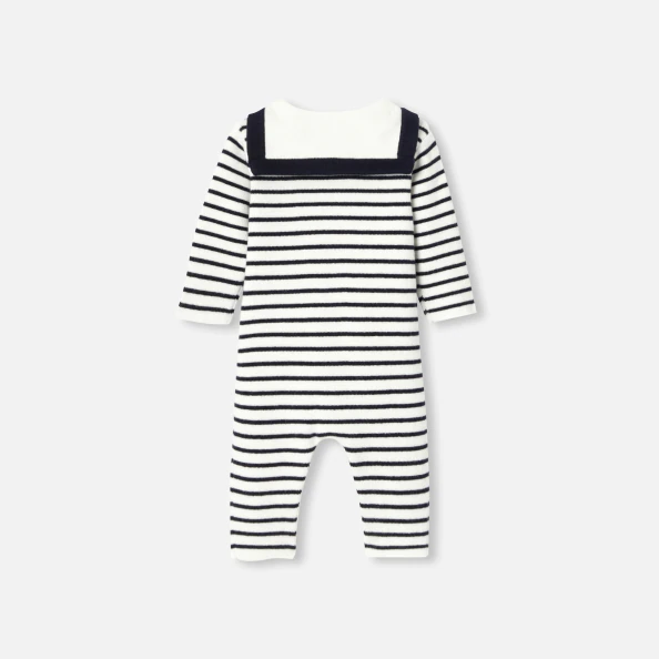 Combinaison bébé garçon en tricot