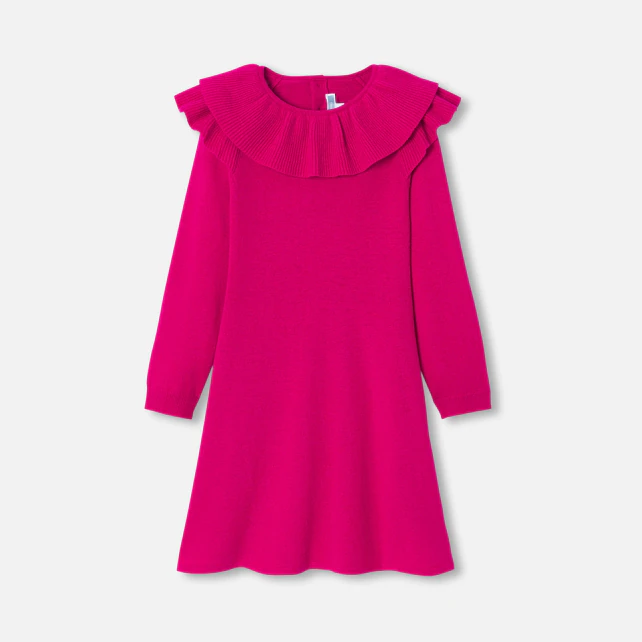 Robe en tricot enfant fille