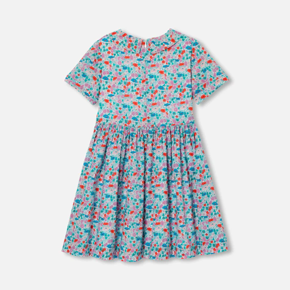 Robe enfant fille en tissu Liberty