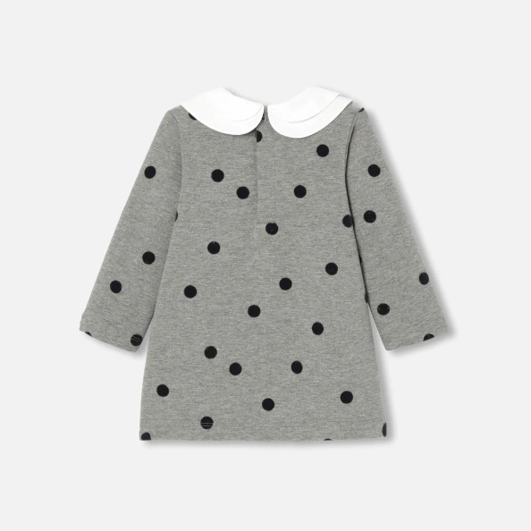 Robe bébé fille en molleton