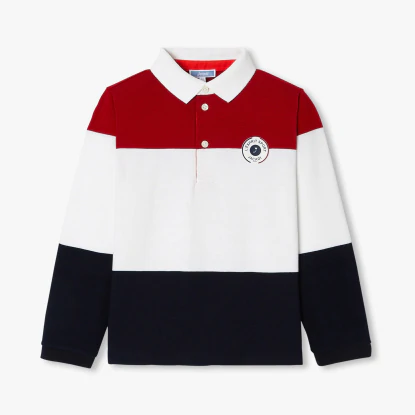 Polo manches longues enfant