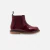 Chelsea boots bébé fille en cuir verni