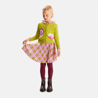 Jupe en tartan enfant fille