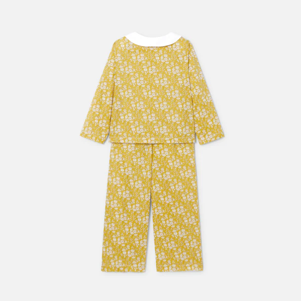 Pyjama enfant fille en tissu Liberty