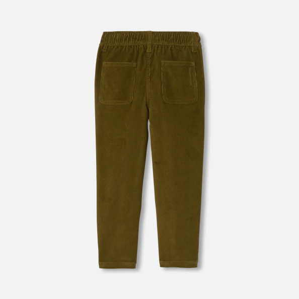 Pantalon enfant garçon coupe carotte