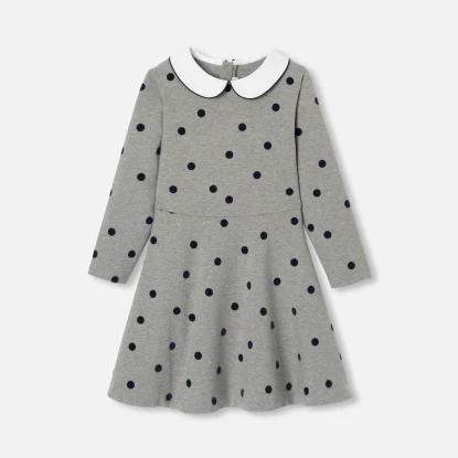 Robe à pois enfant fille