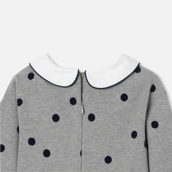 Robe à pois enfant fille