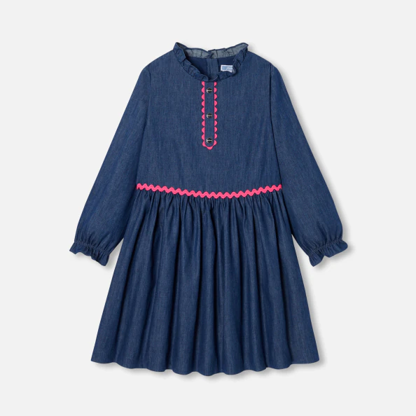 Robe enfant fille en jean