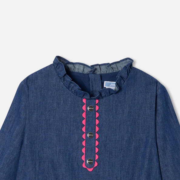 Robe enfant fille en jean