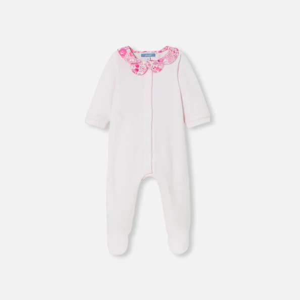 Pyjama bébé fille en velours