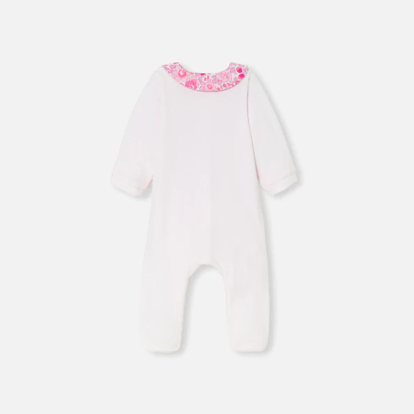 Pyjama bébé fille en velours