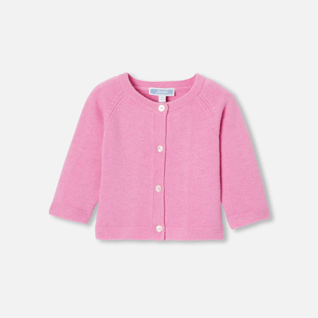 Cardigan bébé fille en jersey