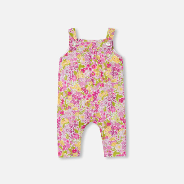 Salopette bébé fille en Tissu Liberty