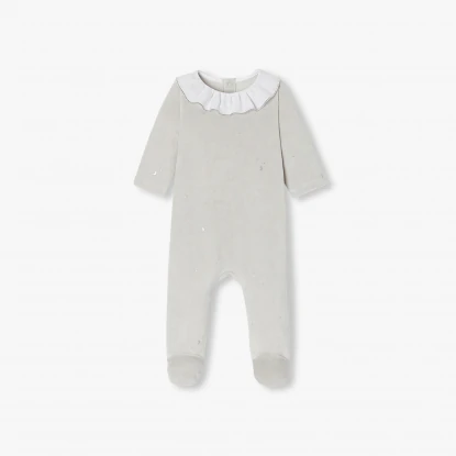 Pyjama bébé fille en velours