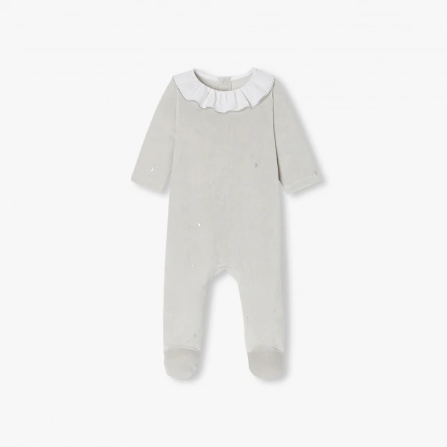 Pyjama bébé fille en velours