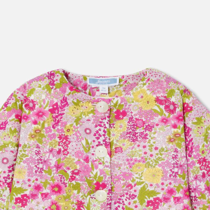 Cardigan bébé fille en Tissu Liberty