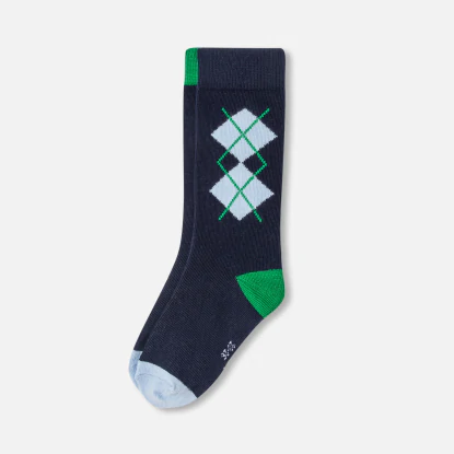 Duo de chaussettes hautes enfant garçon