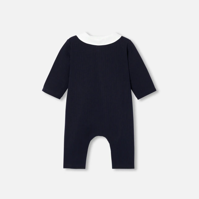 Combinaison bébé garçon en jersey quilté