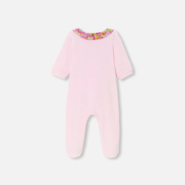 Pyjama bébé fille en velours