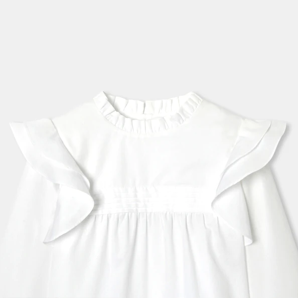 Blouse enfant fille en popeline