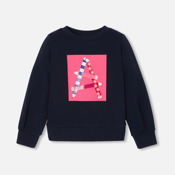 Sweat enfant fille en molleton