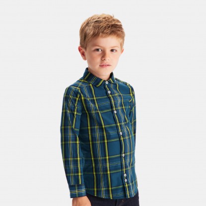 Chemise enfant garçon à carreaux