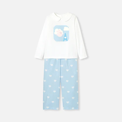 Pyjama enfant fille en coton