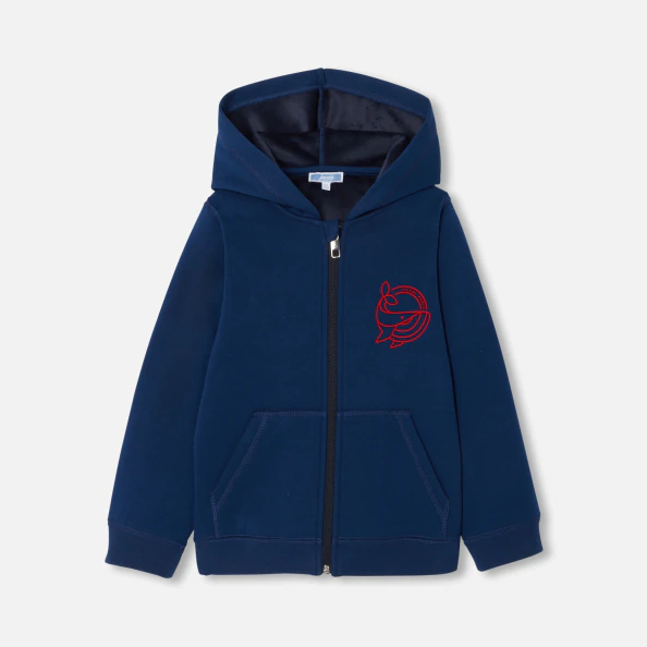 Sweat zippé enfant garçon