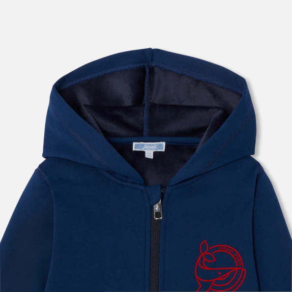 Sweat zippé enfant garçon