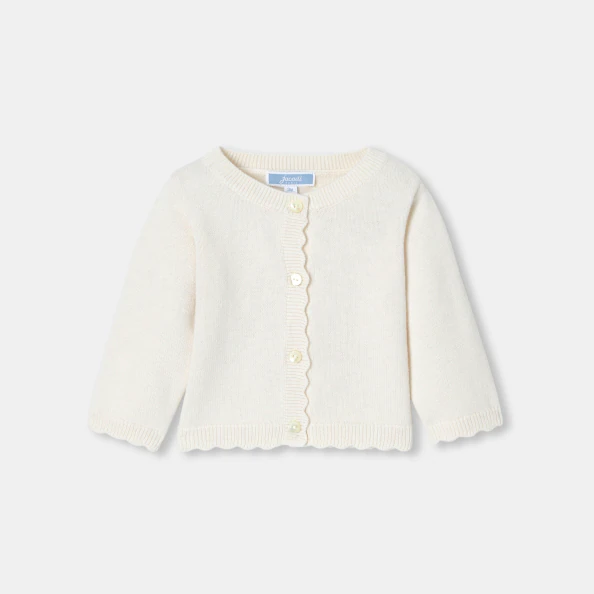 Cardigan bébé fille en jersey