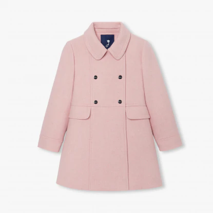 Manteau enfant fille en laine