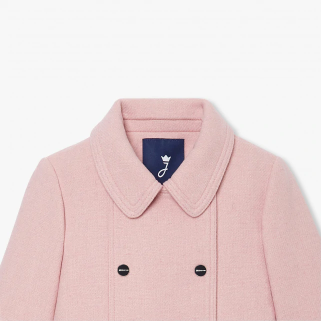 Manteau enfant fille en laine