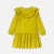 Robe enfant fille en velours milleraies