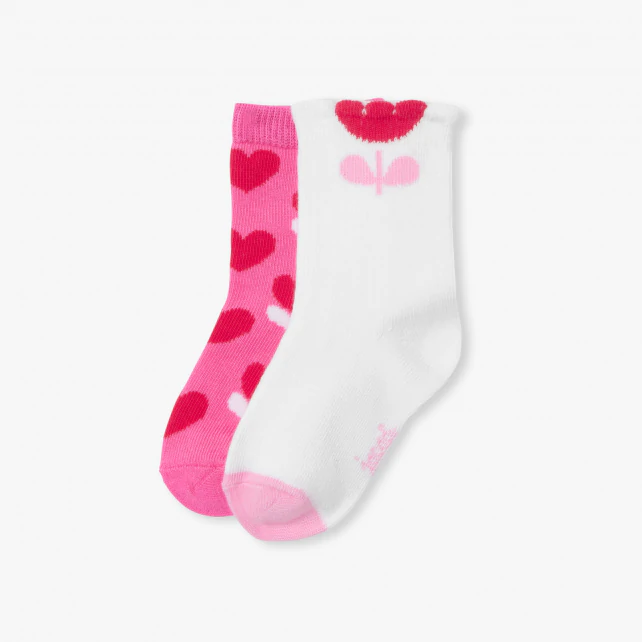 Duo de chaussettes bébé fille