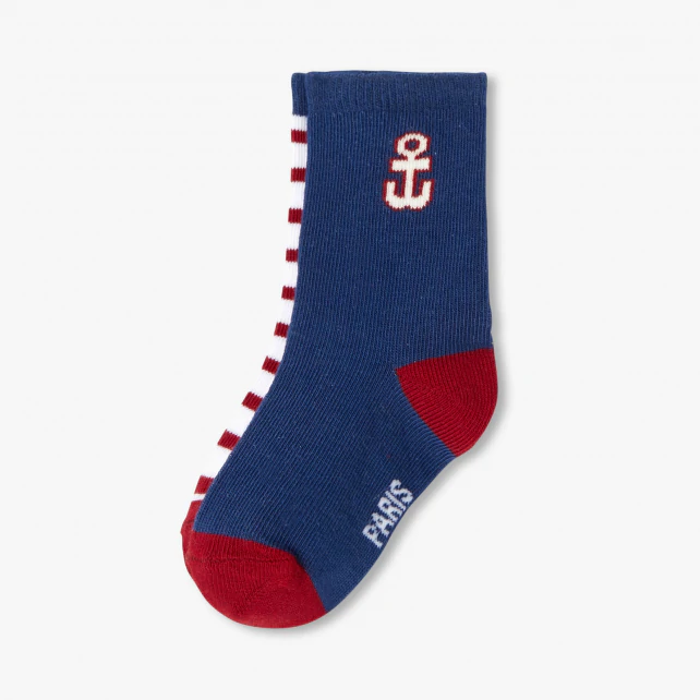 Duo de chaussettes bébé garçon