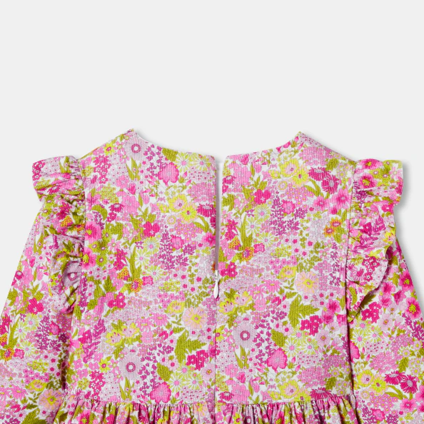 Robe enfant fille en tissu Liberty