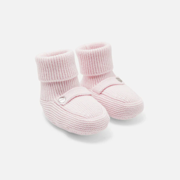 Bottons bébé fille en tricot