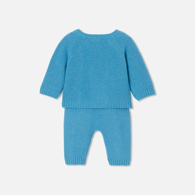 Ensemble bébé garçon en tricot