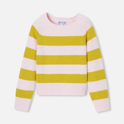 Pull rayé enfant fille