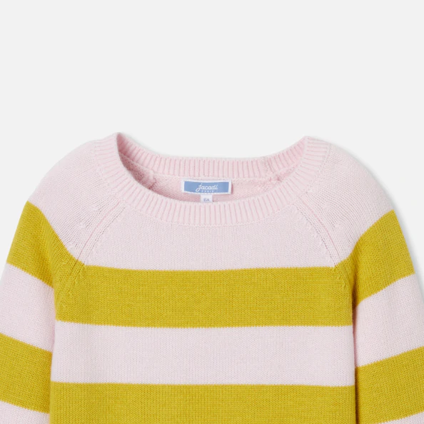 Pull rayé enfant fille