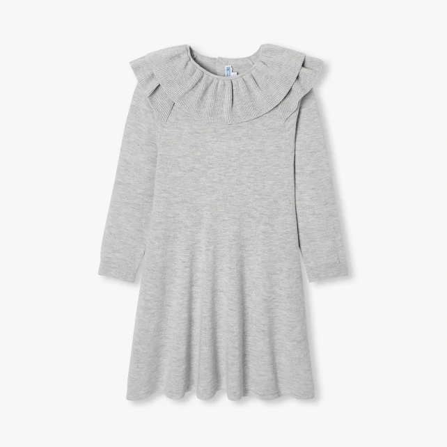 Robe enfant fille en laine